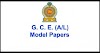 A/L ICT Model Papers