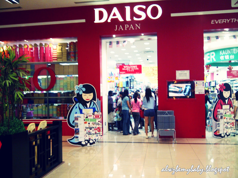 aLw!z b3 my baby: Daiso Japan, IOI Mall