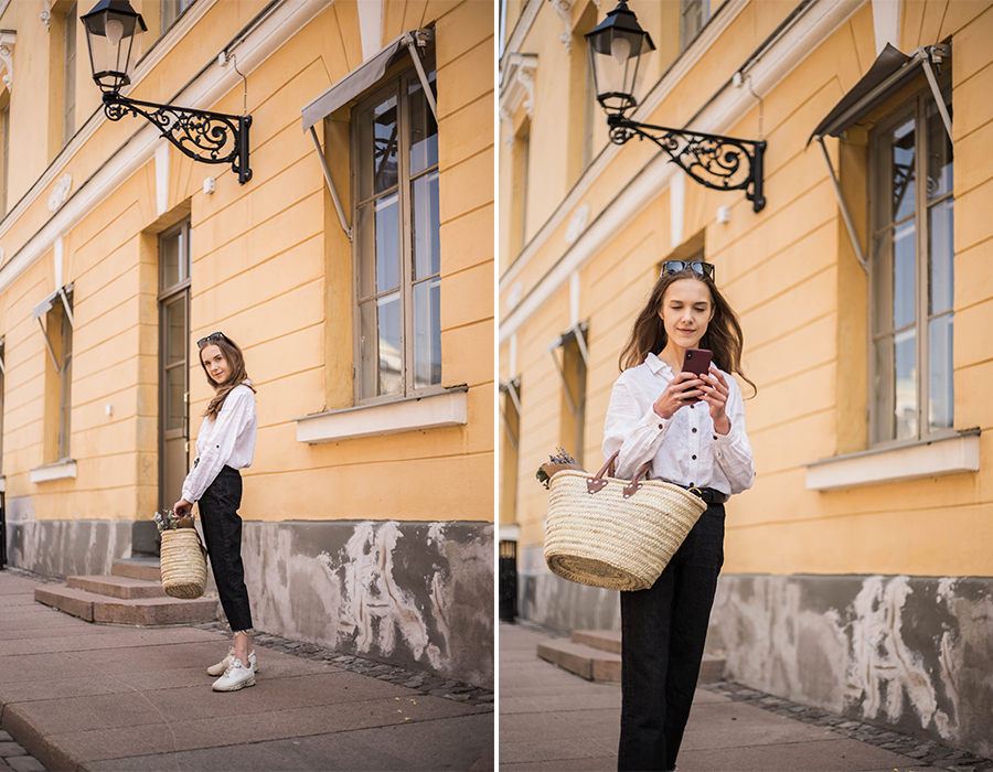 Klassinen kesätyyli, muotibloggaaja, Helsinki // Timeless summer style, fashion blogger