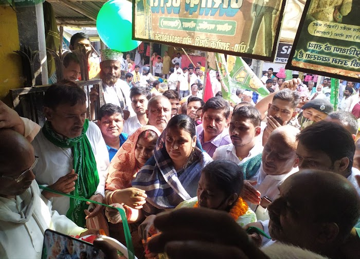 तेजस्वी तय हैं के नारों से गुंजा नोखा।।