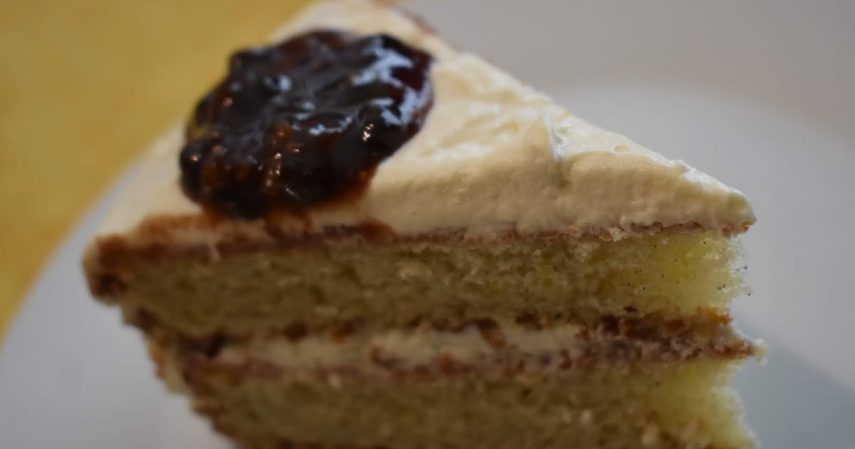 Cardamom Cake with Mulled Wine Jam TheCakeSliceBakers