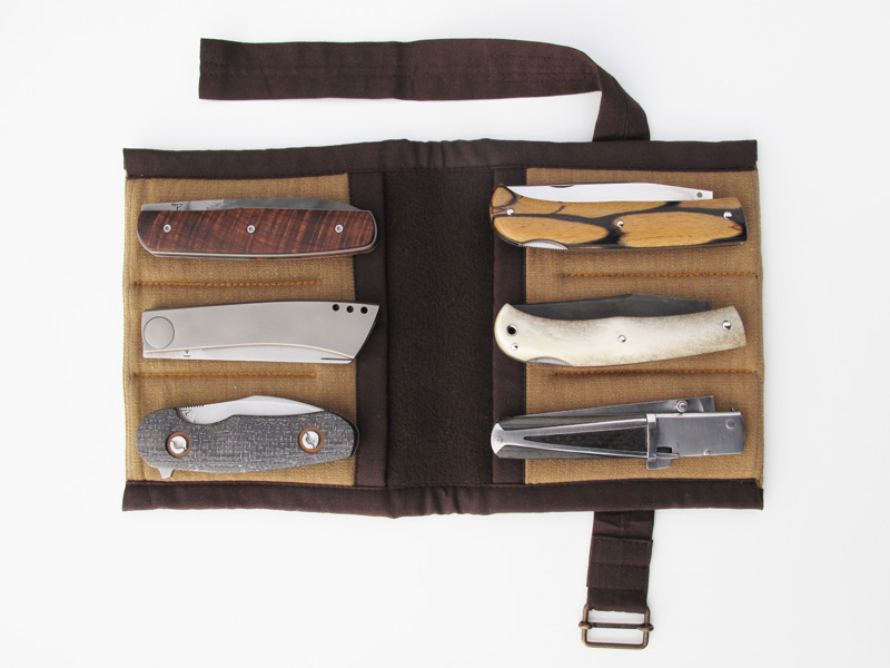 Wax & Cie Knife Cases Pour 6 couteaux For 6 knives