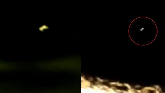 Large UFO Hits The Moon  Ufo-moon-space