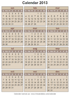 Calendar 2013 - 7