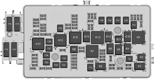 2020 Chevy Colorado Fuse Box Diagram