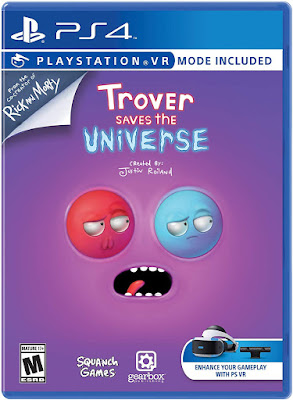 Trover Saves The Universe Game Cover Pc Ps4