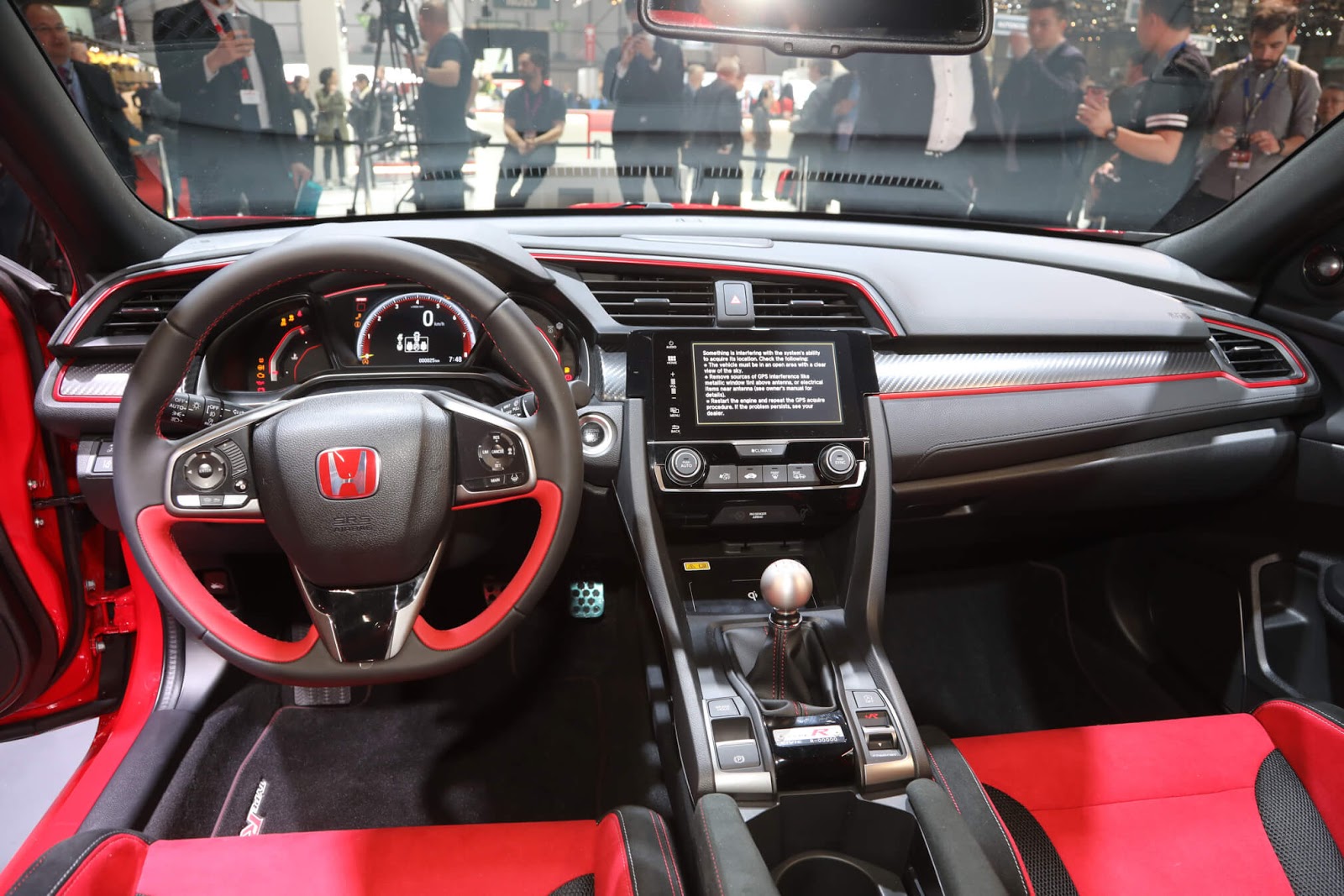 Honda NSX 2018 салон