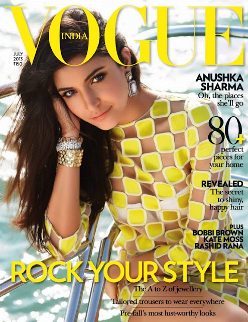 Anushka Sharma on Vogue India Magazine Cover