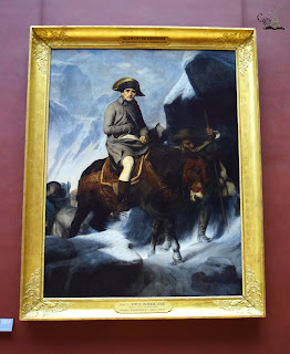 Париж,Лувр,"Переход Наполеона через Альпы". Париж,Лувр,"Переход Наполеона через Альпы",красивые фото.