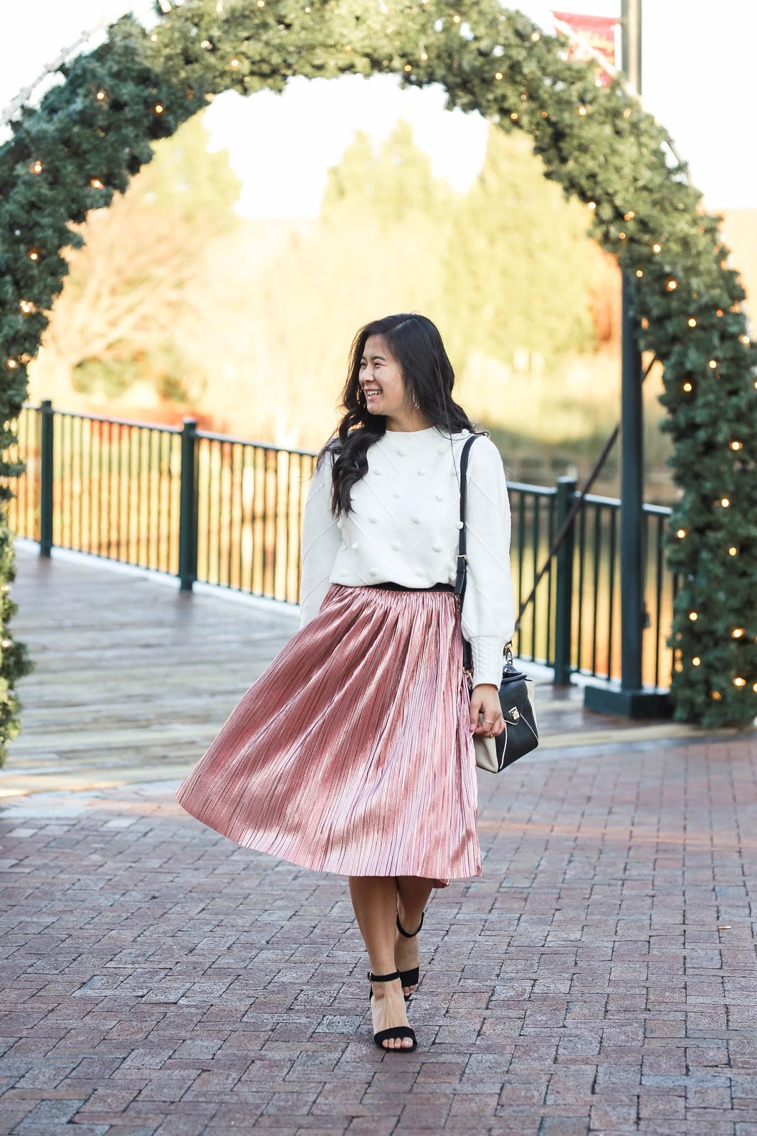 midi skirt party outfit