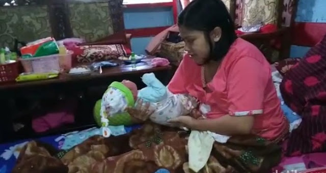 Seorang Ibu di Tasikmalaya Hamil 1 Jam dan Lahirkan Bayi Laki-laki yang Sehat