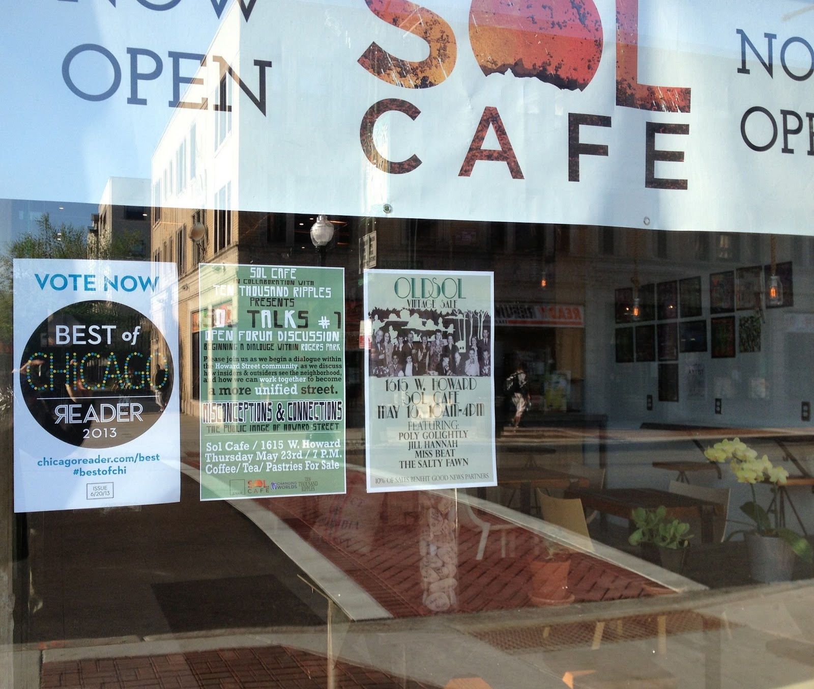 Chevanston Rogers Park Sol Talks Number One May 23rd 7pm