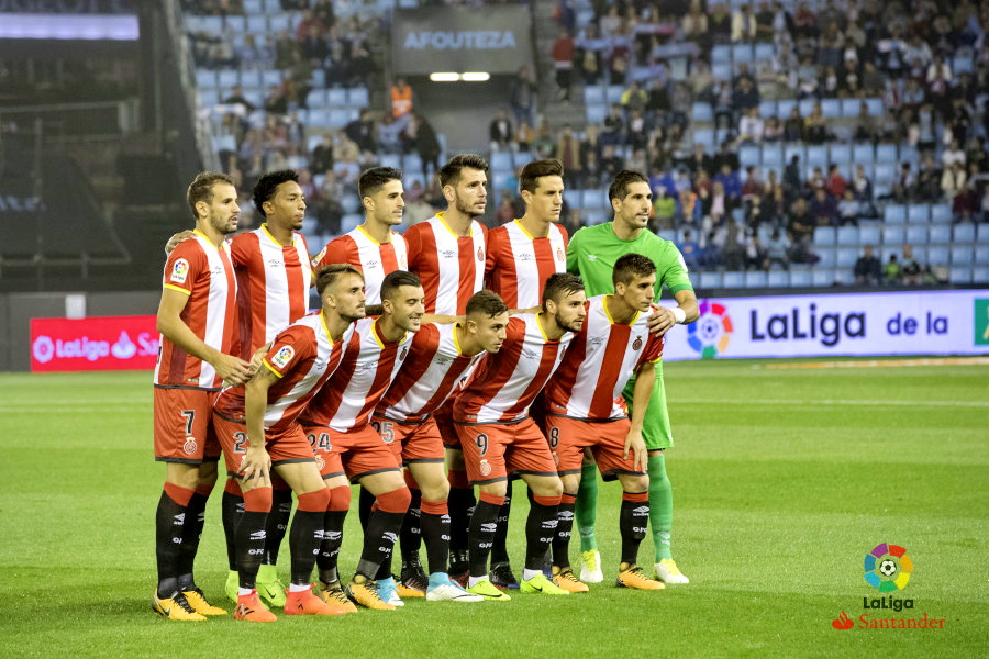 EQUIPOS DE FÚTBOL GIRONA contra Celta