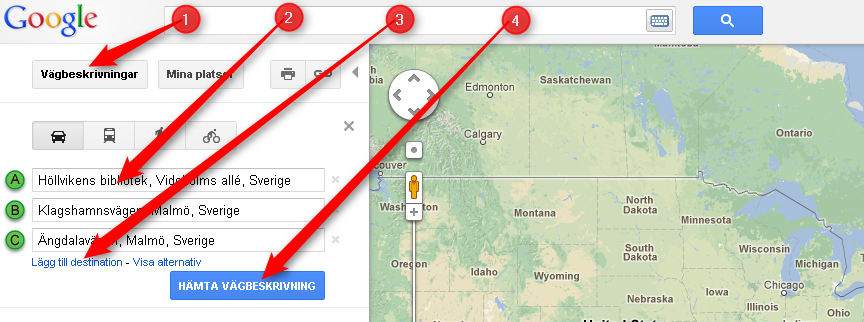 Google Maps på bloggen - Fixa Din Blogspot