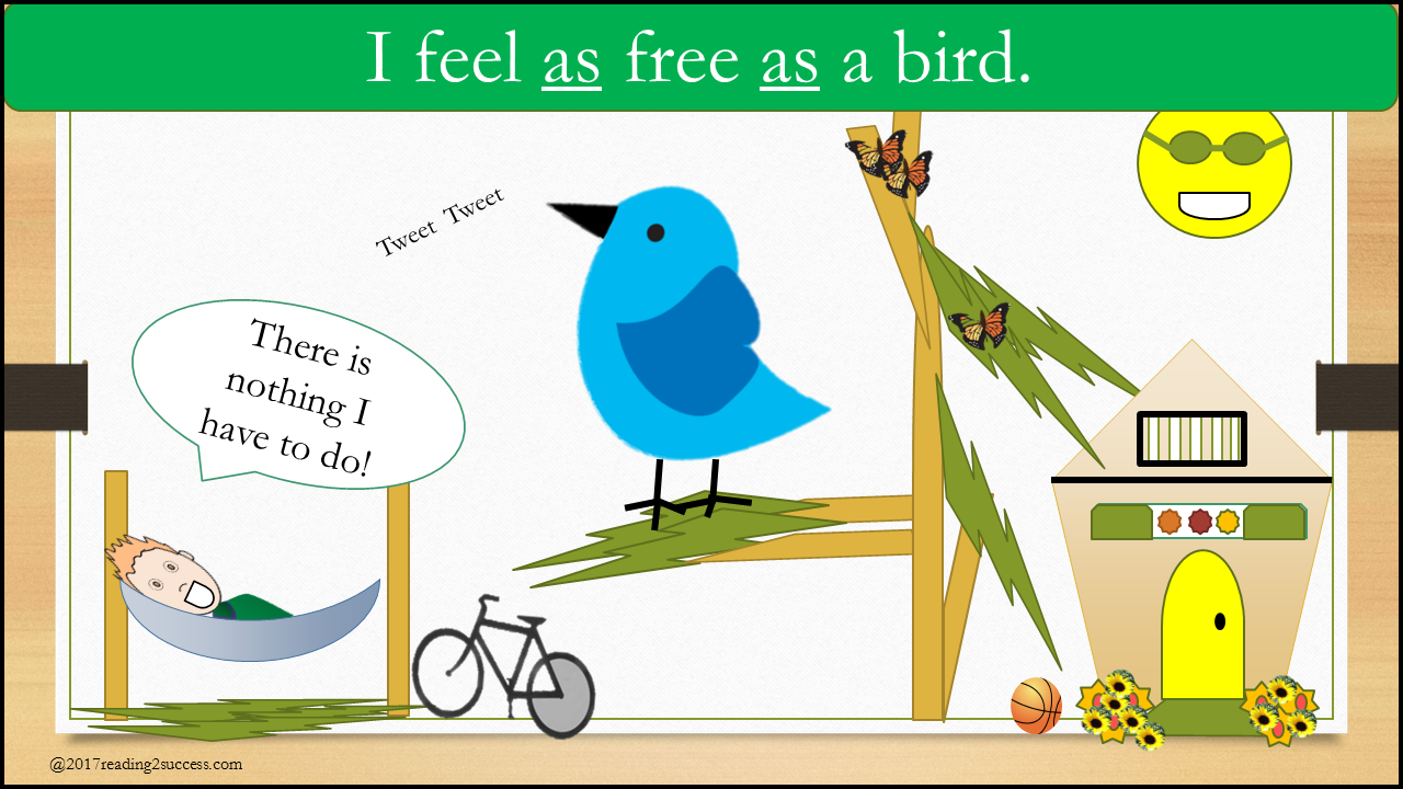 Reading2success: Similes