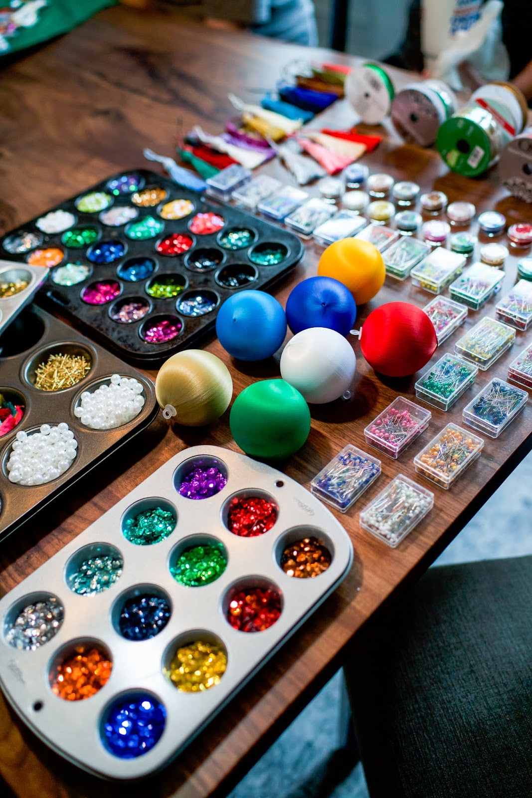 DIY How to Make Hand Made Push Pin Beaded Ornaments Connecticut