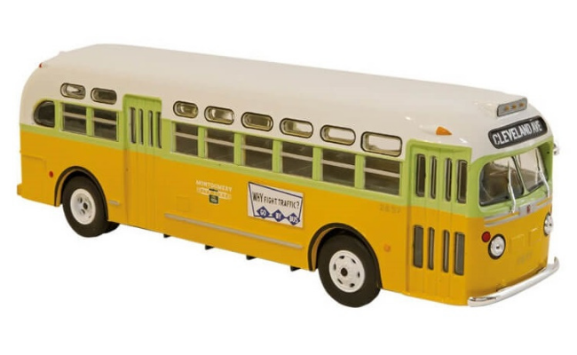 Coleção Ônibus do Mundo 1:43, gm tdh 3610 rosa parks 1:43