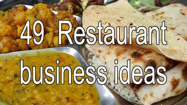 Best Gharelu Business | 49 Restaurant business ideas hindi | Women Business | घर बैठे कौन सा बिजनेस करें