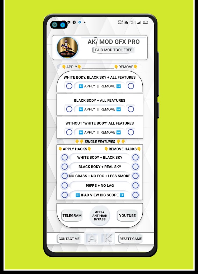 AK MODZ BGMI INJECTOR 2023 FIXED APK TOOL