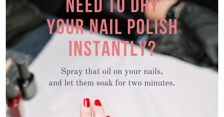 How To Dry Nail Polish Instantly?