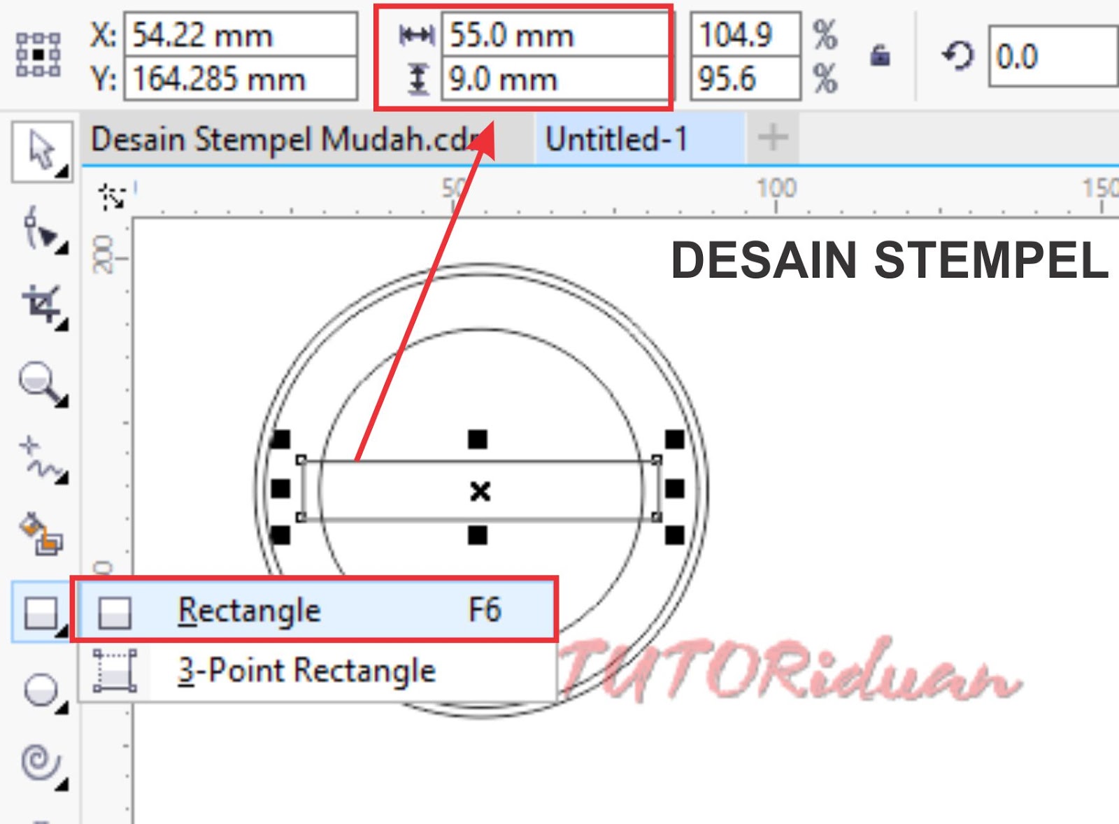 Cara Mudah Membuat Stempel Di Coreldraw Tutoriduan Com