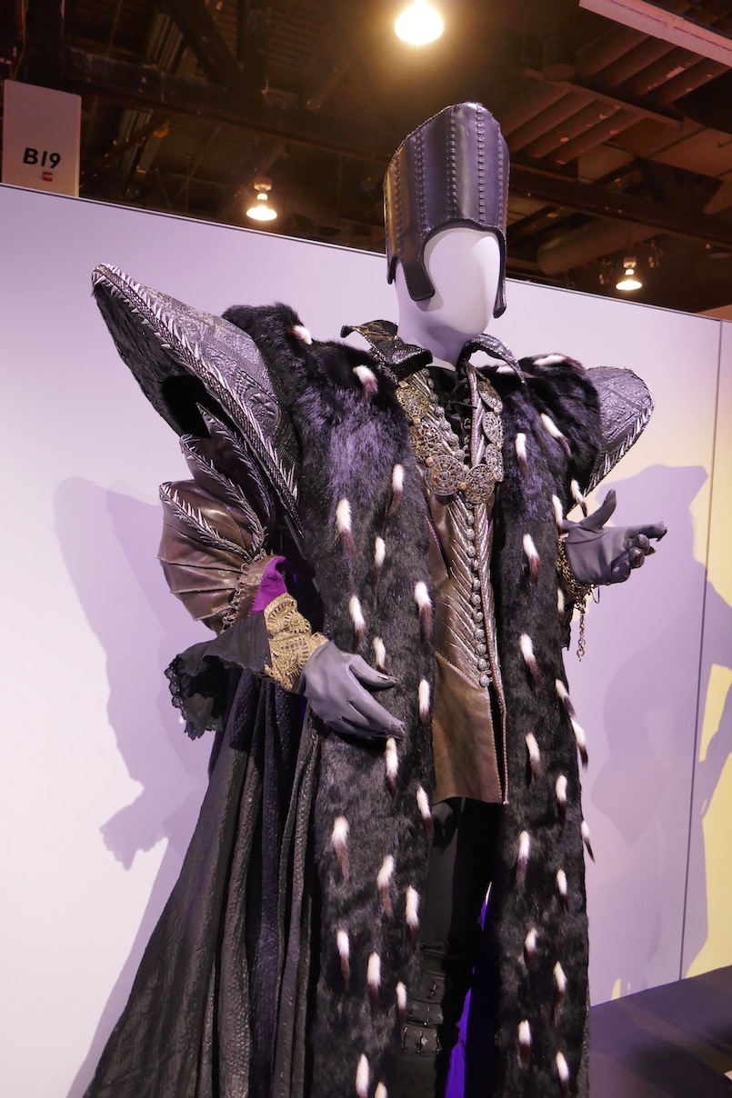Hollywood Movie Costumes and Props: Alice in Wonderland Alice Through the Looking Glass film costumes on display...