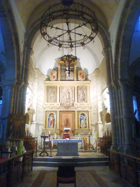 Foto del abside del Monasterio de San Salvador