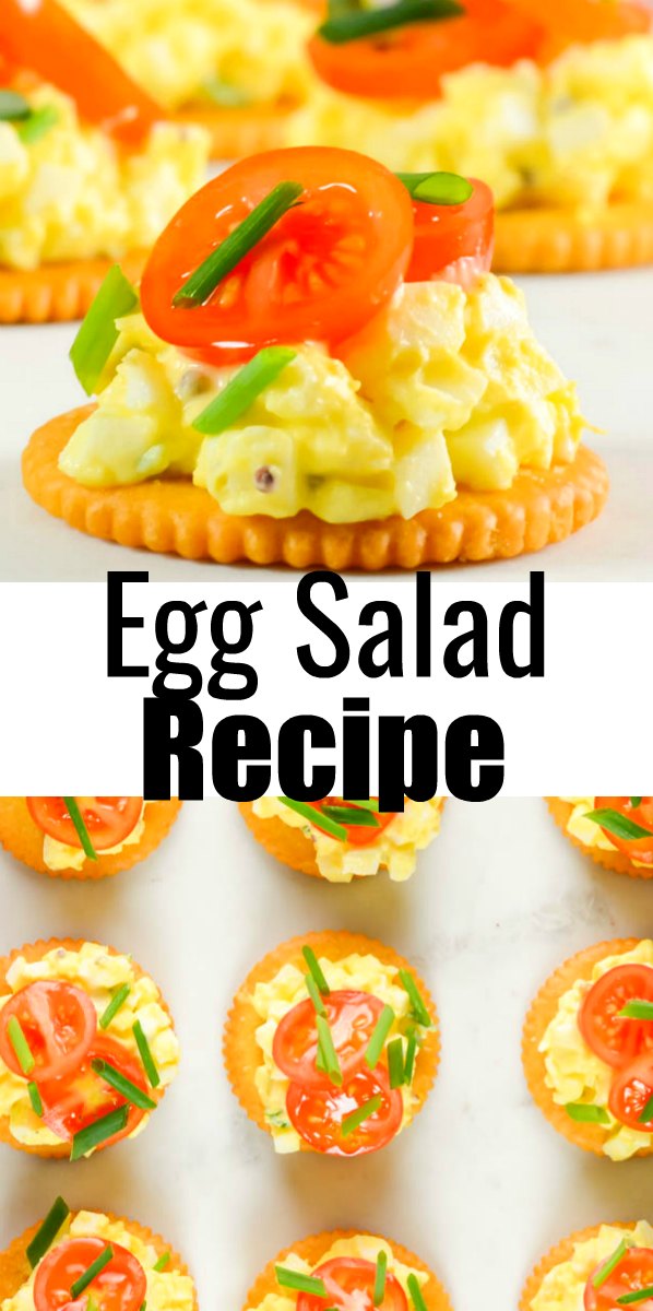 Egg Salad On Crackers Serena Bakes Simply From Scratch