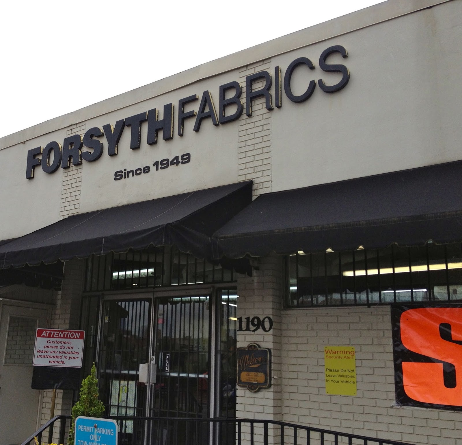 Wydeven Designs Visiting the Great Atlanta Fabric Houses