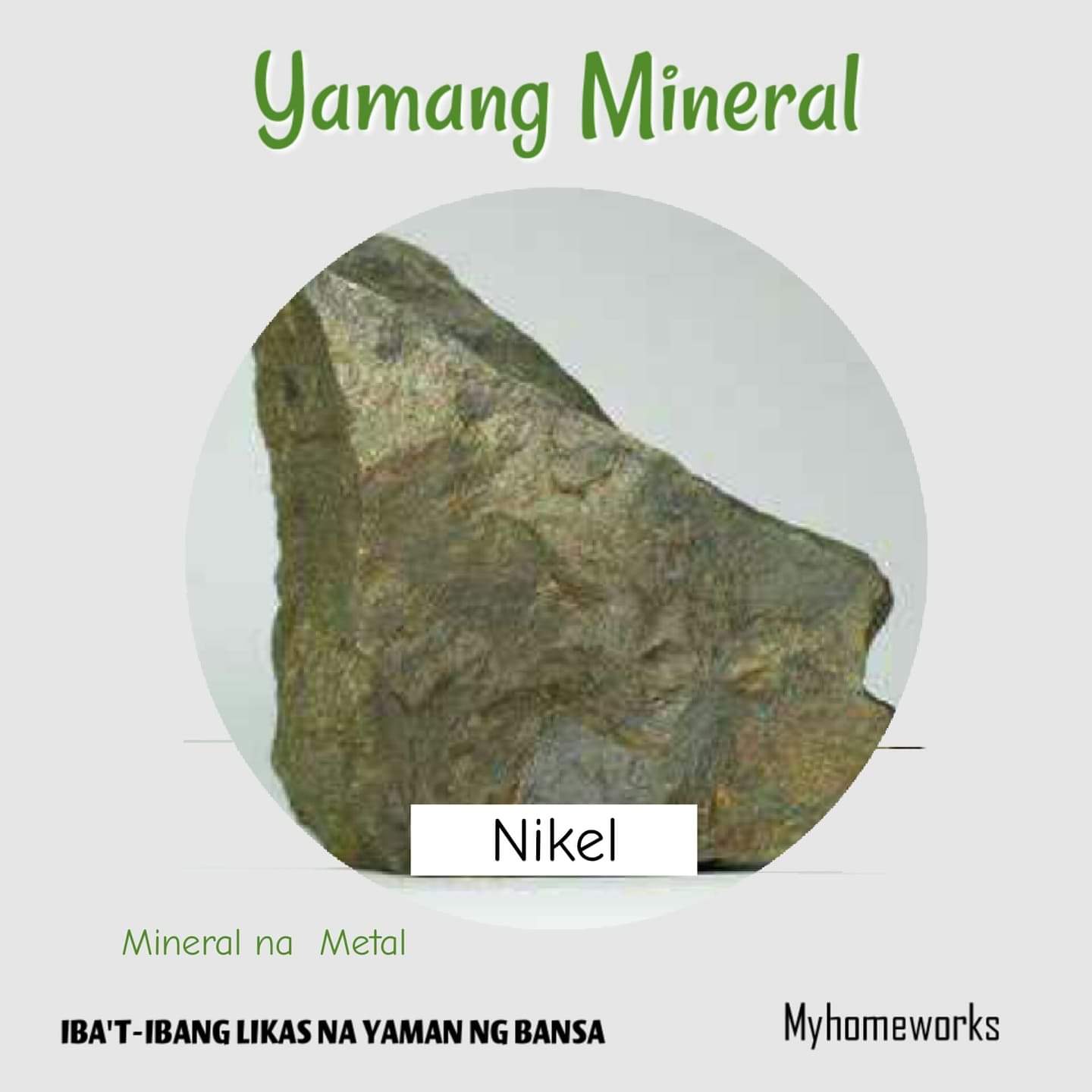 My Homeworks YAMANG MINERAL
