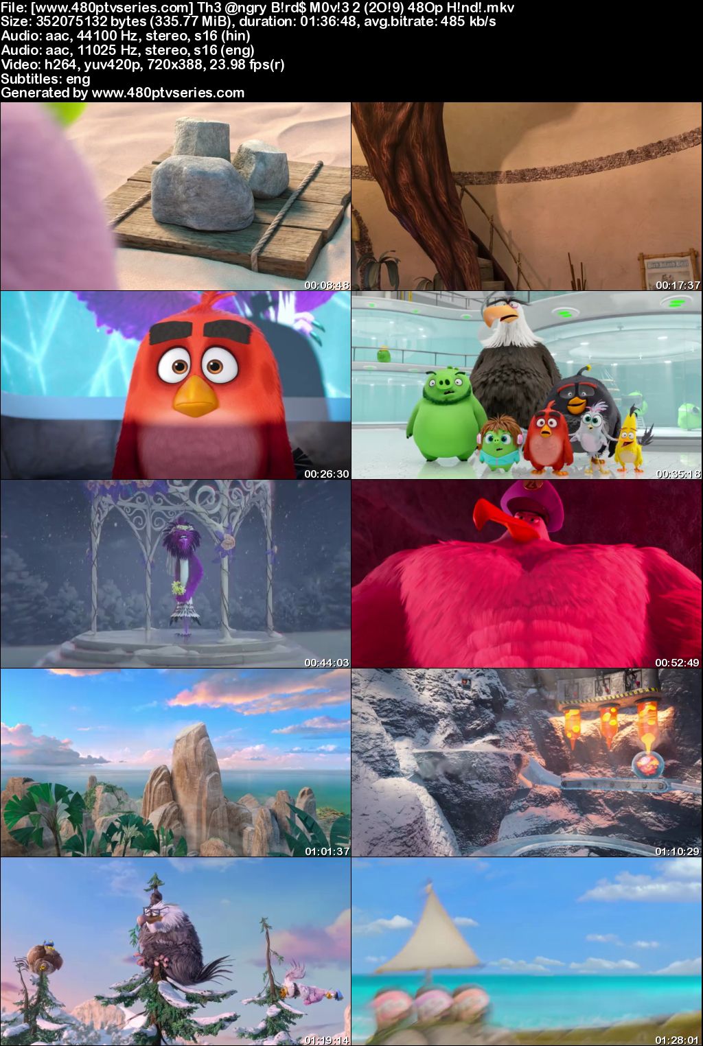 The Angry Birds Movie 2 (2019) 300MB Full Hindi Dual Audio Movie Download 480p Bluray Free Watch Online Full Movie Download Worldfree4u 9xmovies