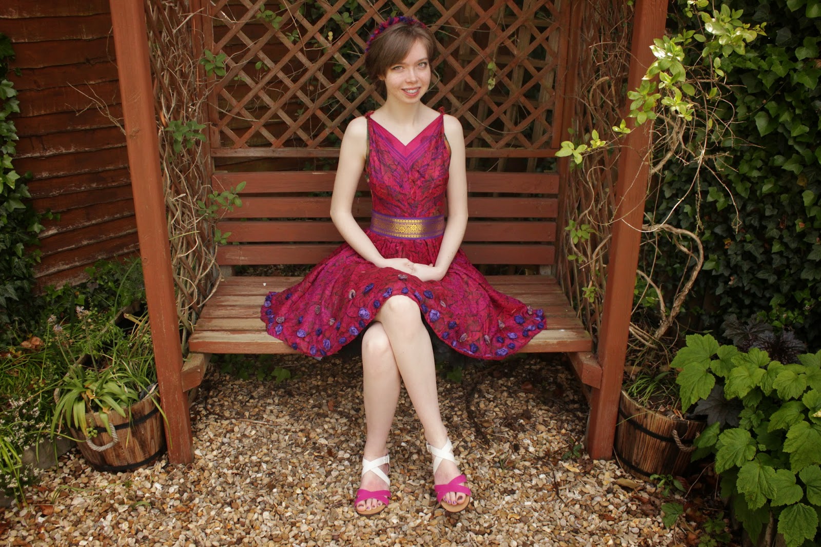 Lady Sewalot Leavers Ball Dress