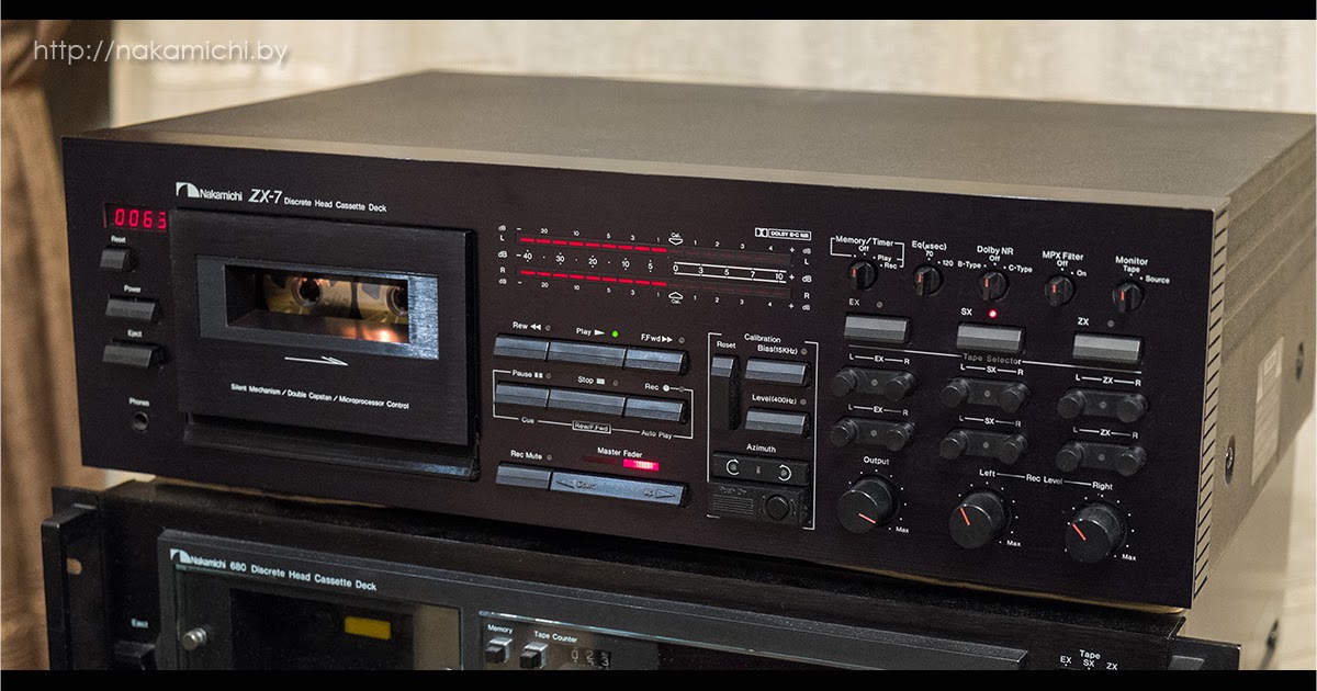 Vintage Audio Nakamichi ZX7 Discrete Head Cassette Deck