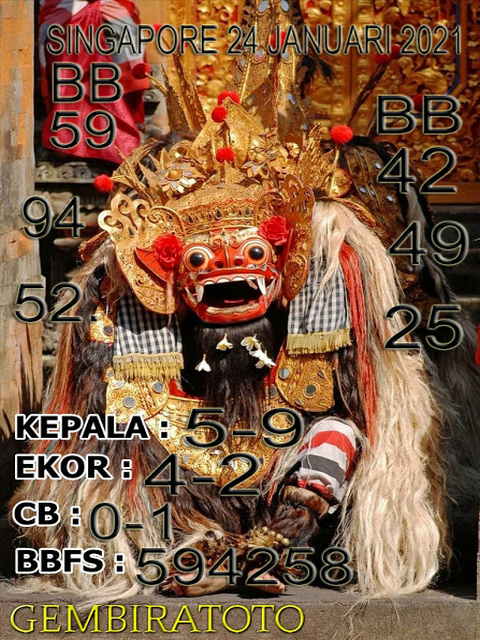 PREDIKSI singapura