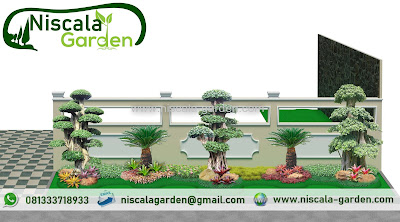 Desain Taman Minimalis dan Taman Tropis