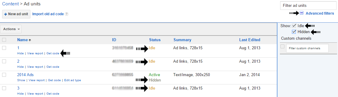 0 ad find idile units 0 ad find idile units