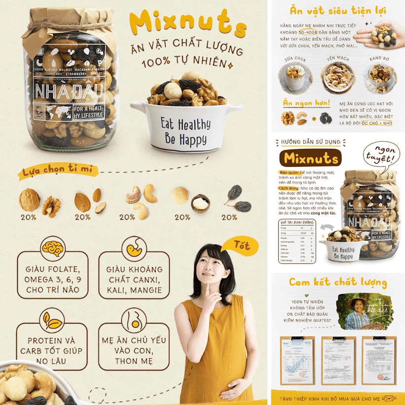 [A36] Hạt dinh dưỡng nào chứa nhiều Omega 3 tốt cho Mẹ Bầu?