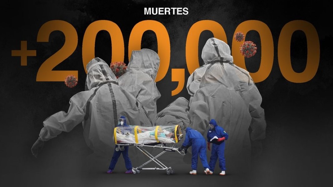 México supera las 200.000 muertes por coronavirus