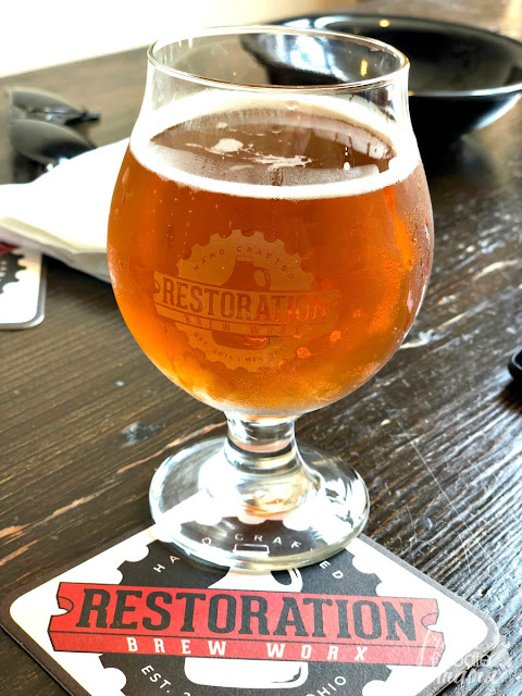 In addition to their house-brewed beers, Restoration Brew Works in Delaware, Ohio offers a full menu of traditional pub fare with a modern, local flair.  Each dish on the menu is created to pair perfectly with their hand-crafted brews. 