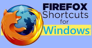 Mozilla Firefox Major Shortcut Keys