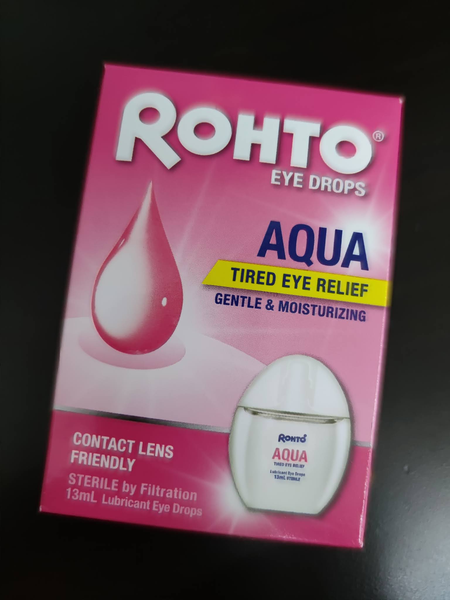 REVIEW ROHTO EYE DROP FOR TIRED EYES