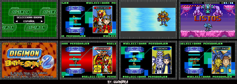 Digimon Battle Spirit II [GBA][ESPAÑOL][MG-MF] ~ SSOMBRAGAMES