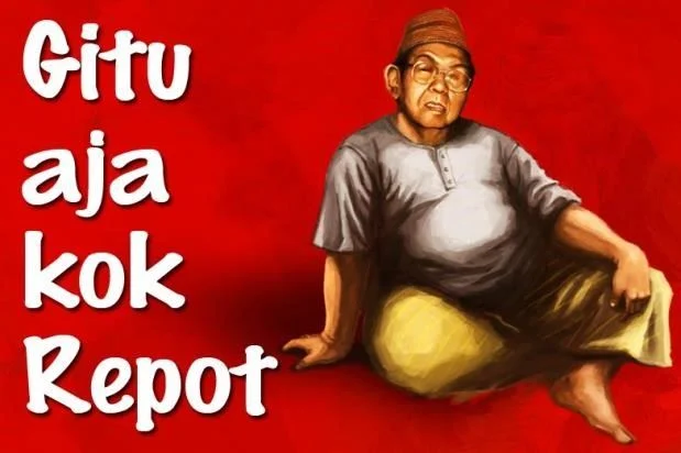 karikatur gusdur gitu aja kok repot