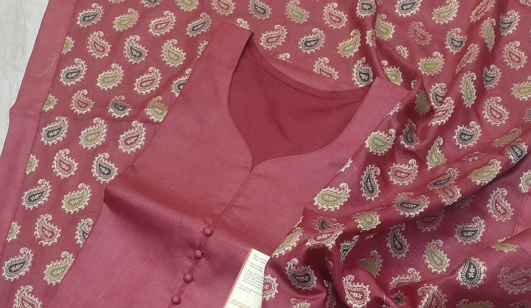 Latest Tusser silk suits