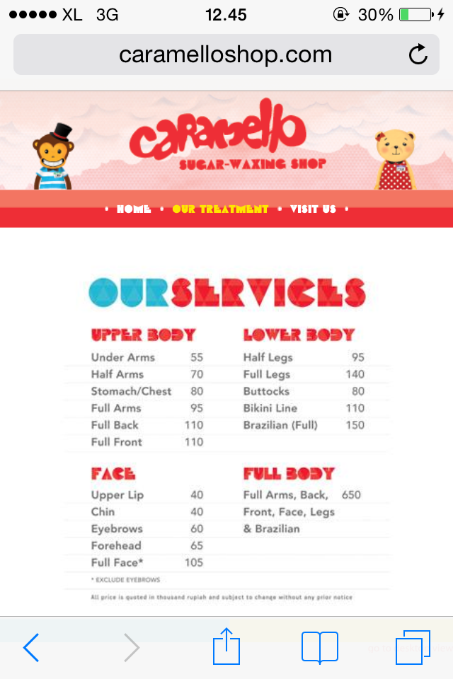 UNWANTED HAIR? JUST REMOVE THEM AT CARAMELLO SUGAR WAXING SHOP Mamih