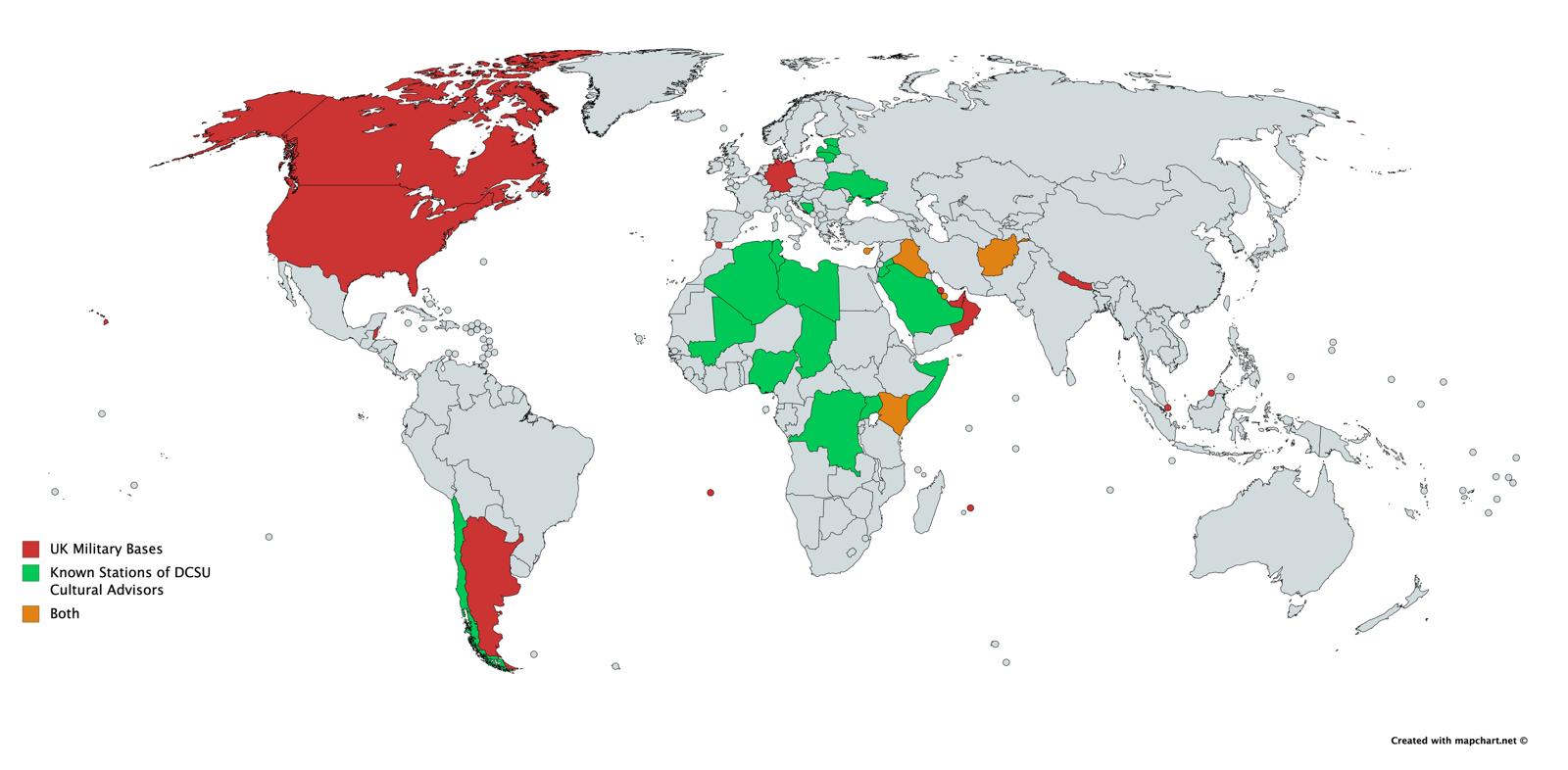 Uk Military Bases Map
