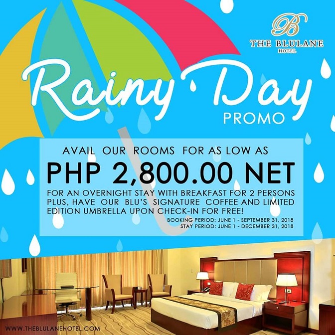 Rainy Day Staycation Promo At The Blulane Hotel Erica YuB