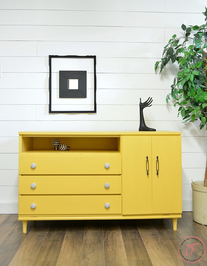 Repurposed Mid Century Cabinet The Interior Frugalista