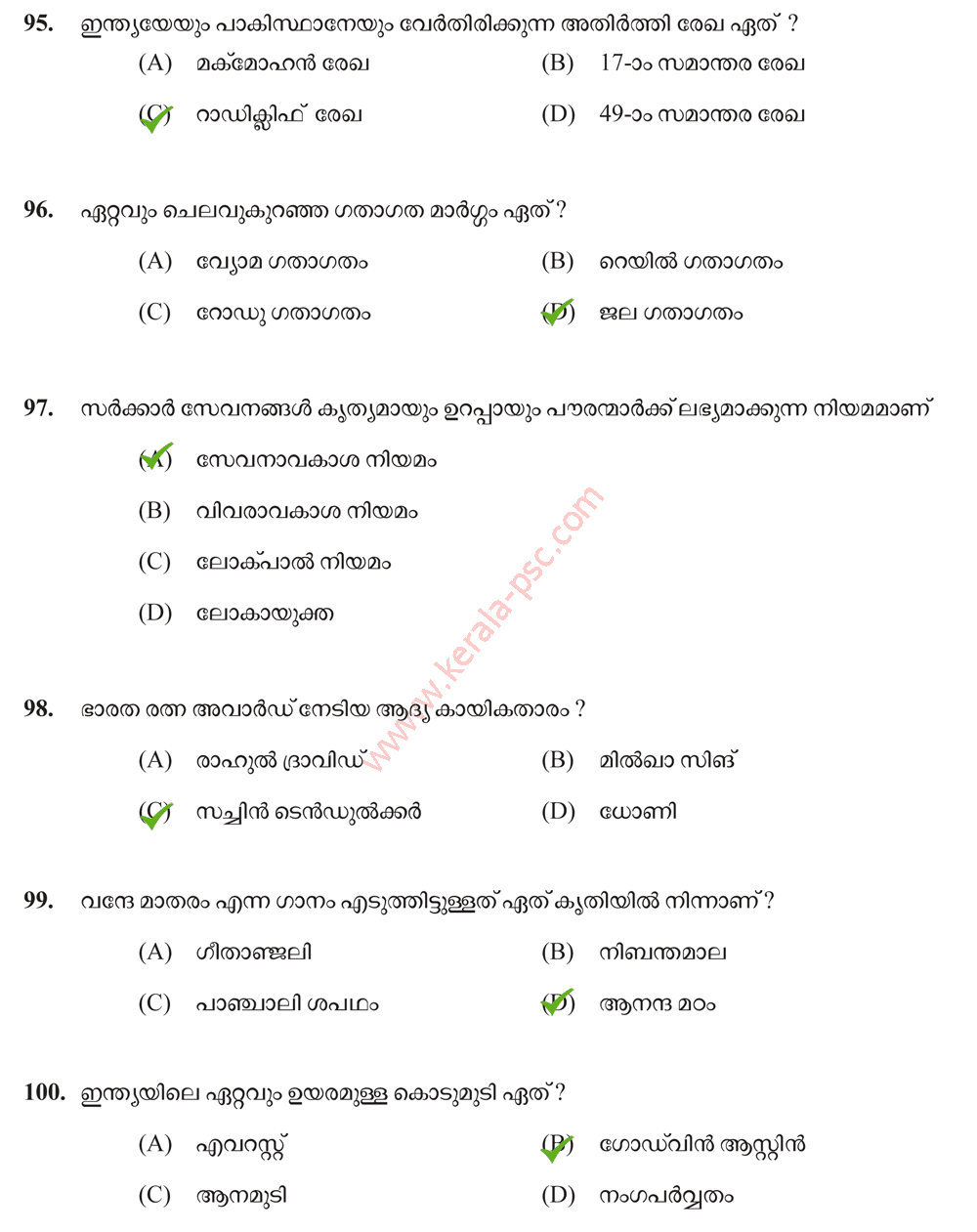 Meter Reader/ Spot Biller Kerala State Electricity Board 361/2016