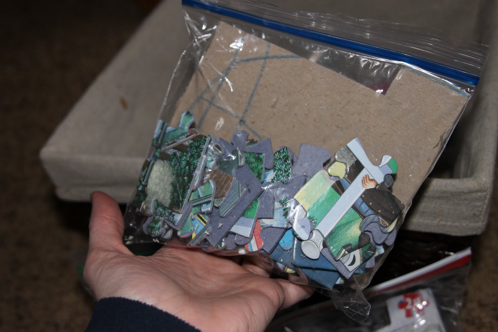 That Village House: Kids Puzzle Storage Solution